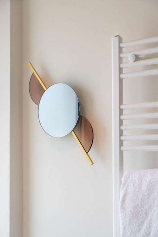 Brass reading light